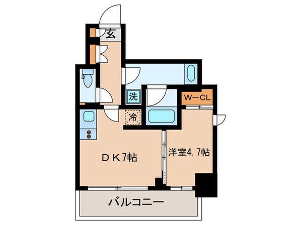 パークアクシス御茶ノ水の物件間取画像